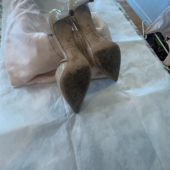 SJP by Sarah Jessica Parker Tan Heels Elegant Design - Picture 3 of 8